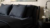 Sateen Organic Cotton Duvet Cover Set + Shams From Nest Bedding