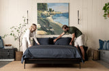 Sateen Organic Cotton Duvet Cover Set + Shams From Nest Bedding