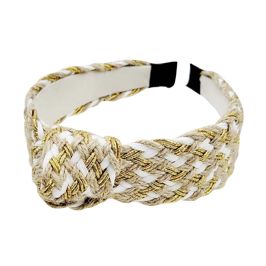 Braided Burnout Knot Headband from Madeline Love