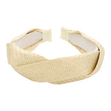 Braided Straw Headband from Madeline Love