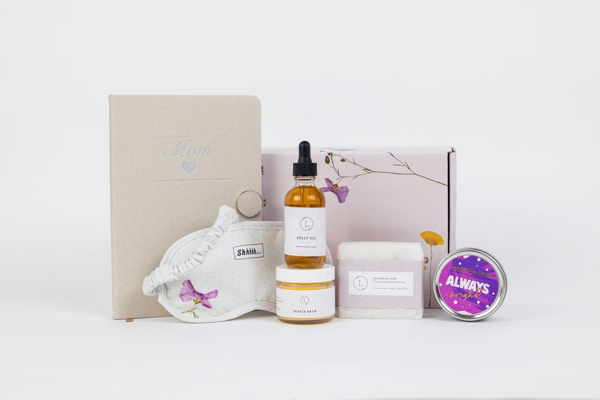 Pregnancy Gift Box, New Mom, Mom to be Gift Set from Lizush