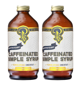 Caffeinated Simple Syrup two-pack from Portland Syrups