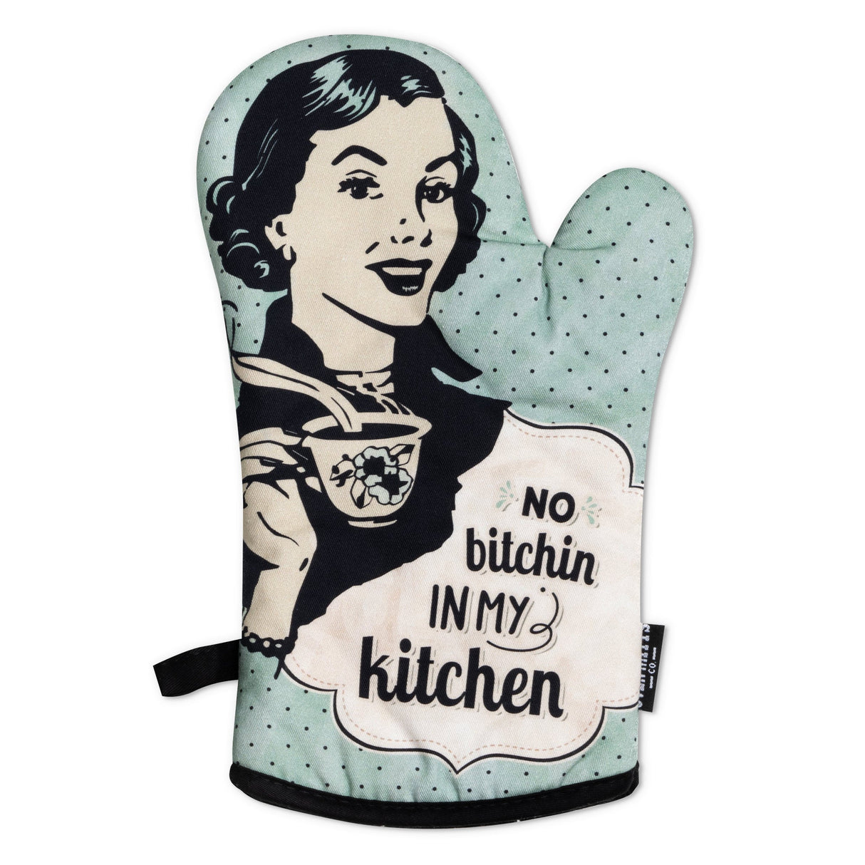 No B****** In My Kitchen Oven Mitts And Potholder Set From Zapps Clothing