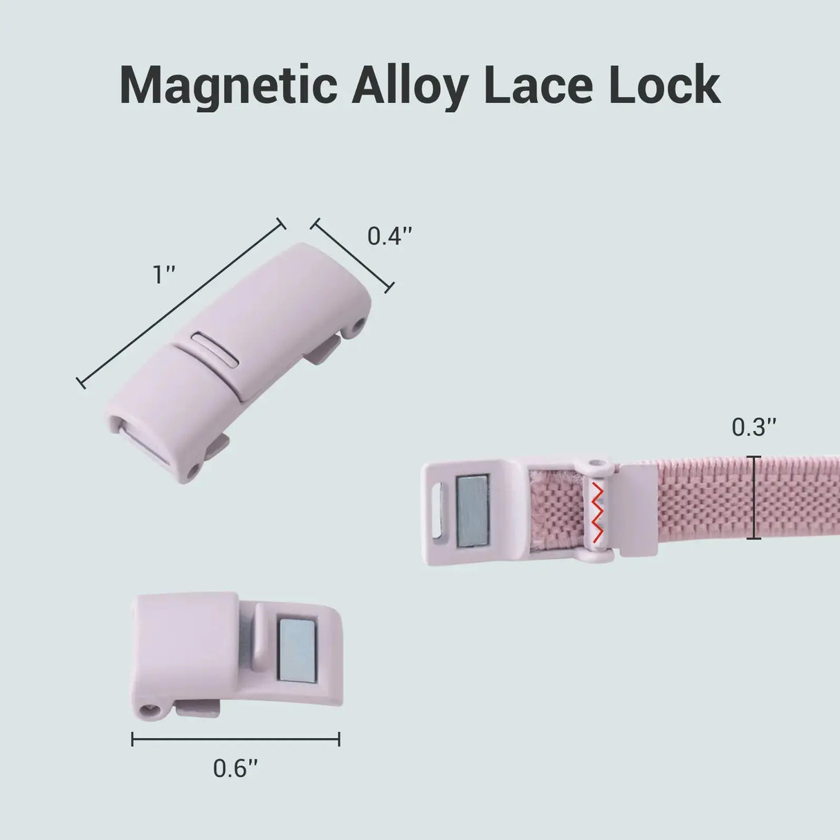 Eight Pairs No Tie Shoelace Replacement With Magnetic Lace Lock from Cool Gadget