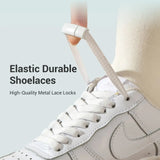 Eight Pairs No Tie Shoelace Replacement With Magnetic Lace Lock from Cool Gadget
