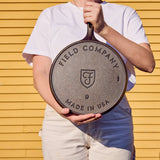 No.9 Round Cast Iron Griddle From Field Company