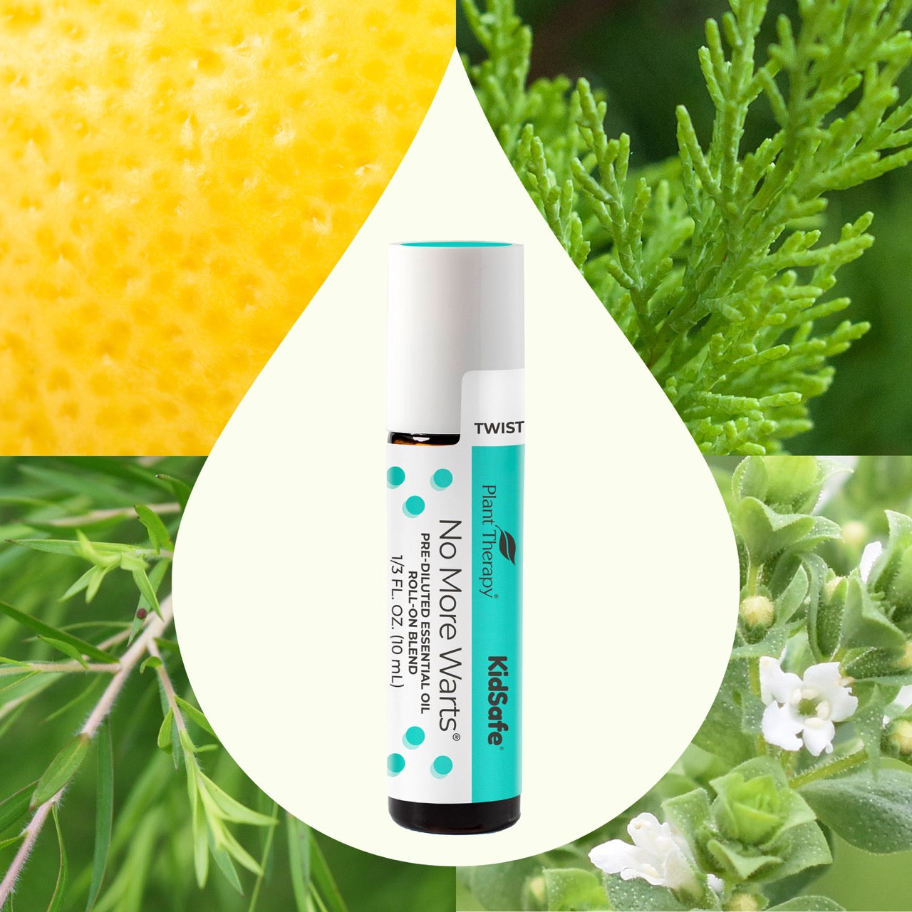 No More Warts KidSafe Essential Oil Pre-Diluted Roll-On from Plant Therapy