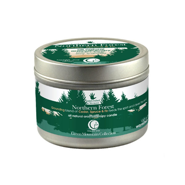 Northern Forest - Medium Travel Tin From Way Out Wax