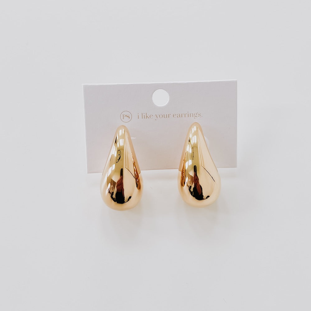 Not-So-Secret Admirer Teardrop Earrings - WATERPROOF from Pretty Simple