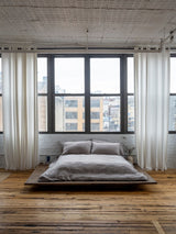 Washed Linen Sheet Set from French Presse Linens