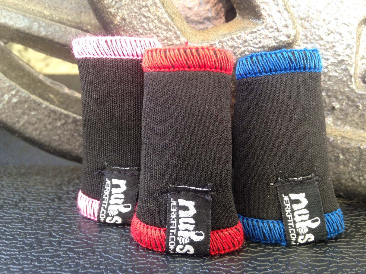 Nubs (Pair) Thumb and Finger Sleeves for the Hook Grip from JerkFit