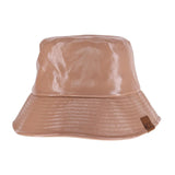 C.C Vegan Leather Bucket Hat from Madeline Love