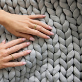 Ice Knit Weighted Blanket From Nuzzie