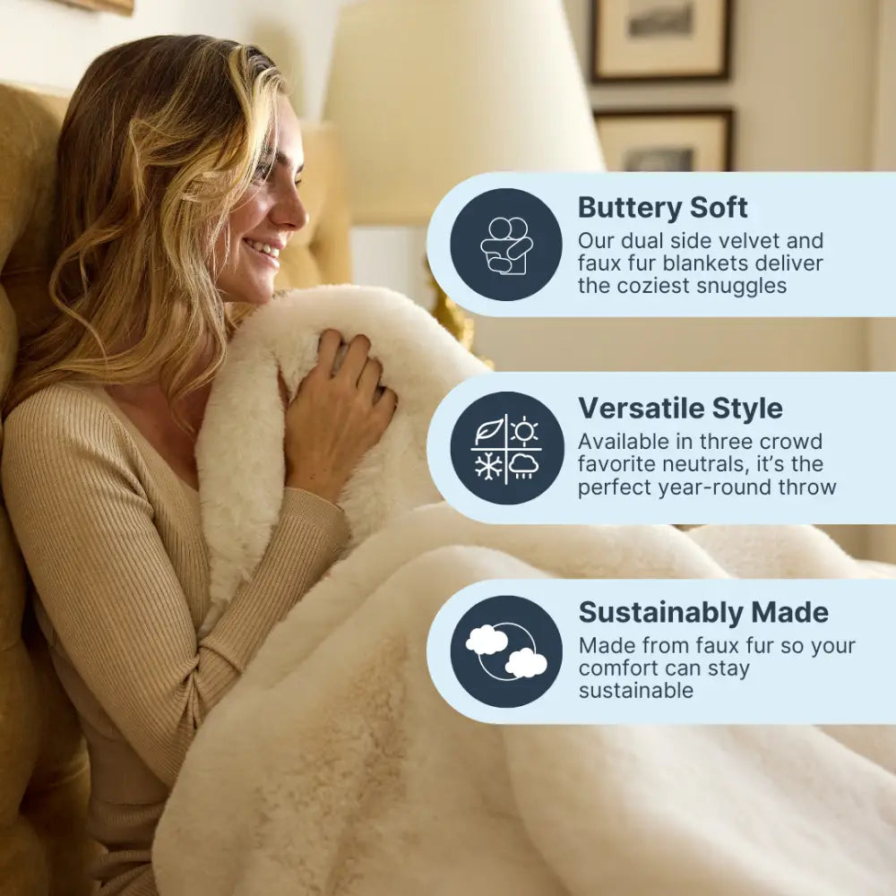 Snuggle Luxe Blanket From Nuzzie