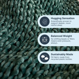 Velvet Weighted Blanket From Nuzzie