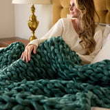 Velvet Weighted Blanket From Nuzzie