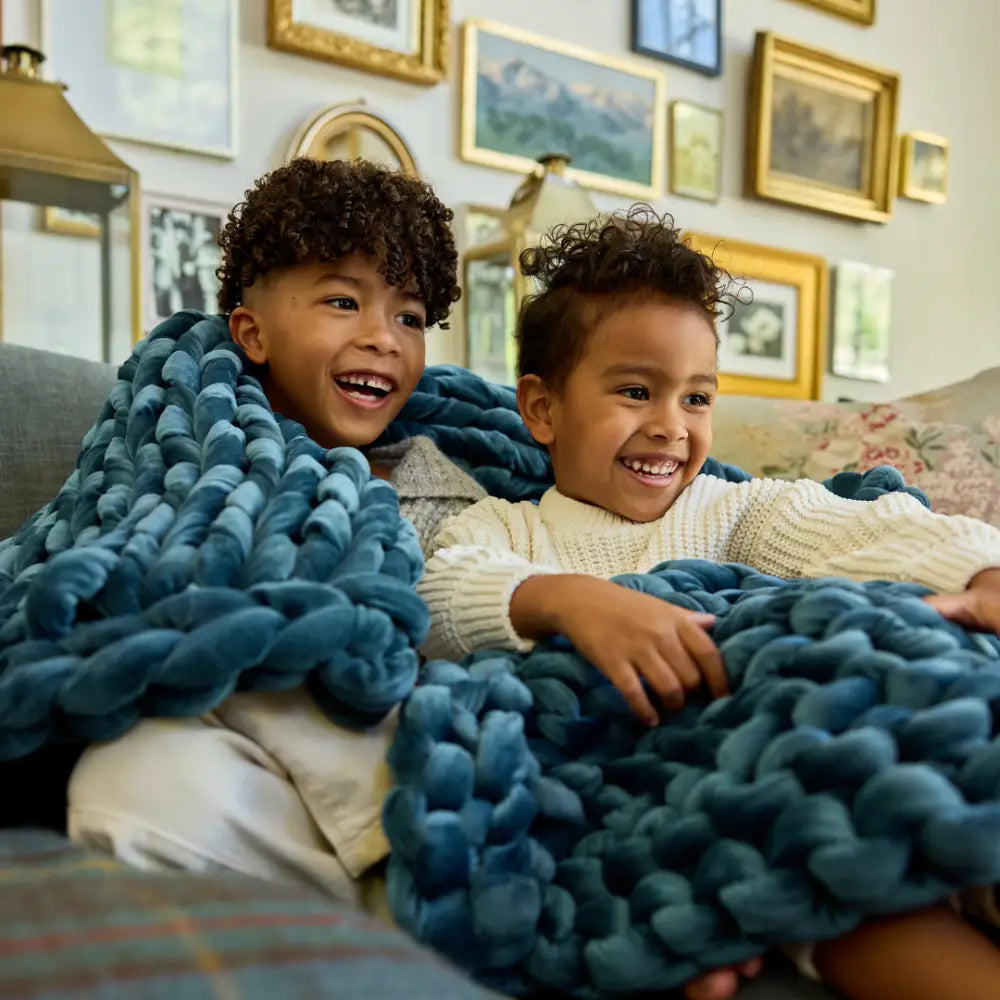 Velvet Weighted Blanket From Nuzzie