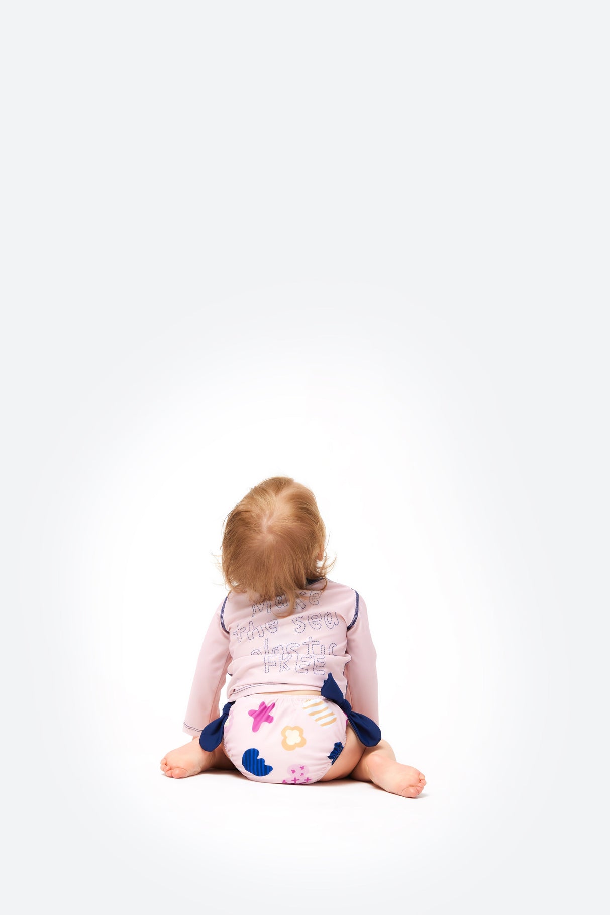 Make The Sea Plastic Free Rose Pink Rashguard - Rose Pink from Manymoons