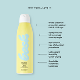 SPF 30 Non-Aerosol Spray 3-Pack from Bask Suncare