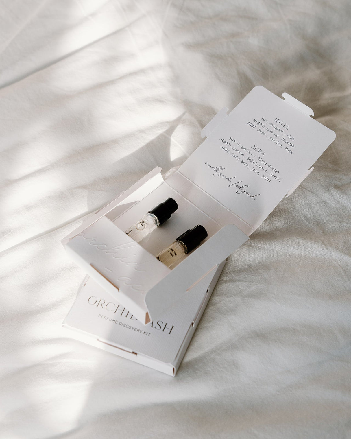 Perfume Discovery Kit from Orchid + Ash