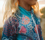 Pearl Full Piece Rash Guard - Coral from Manymoons