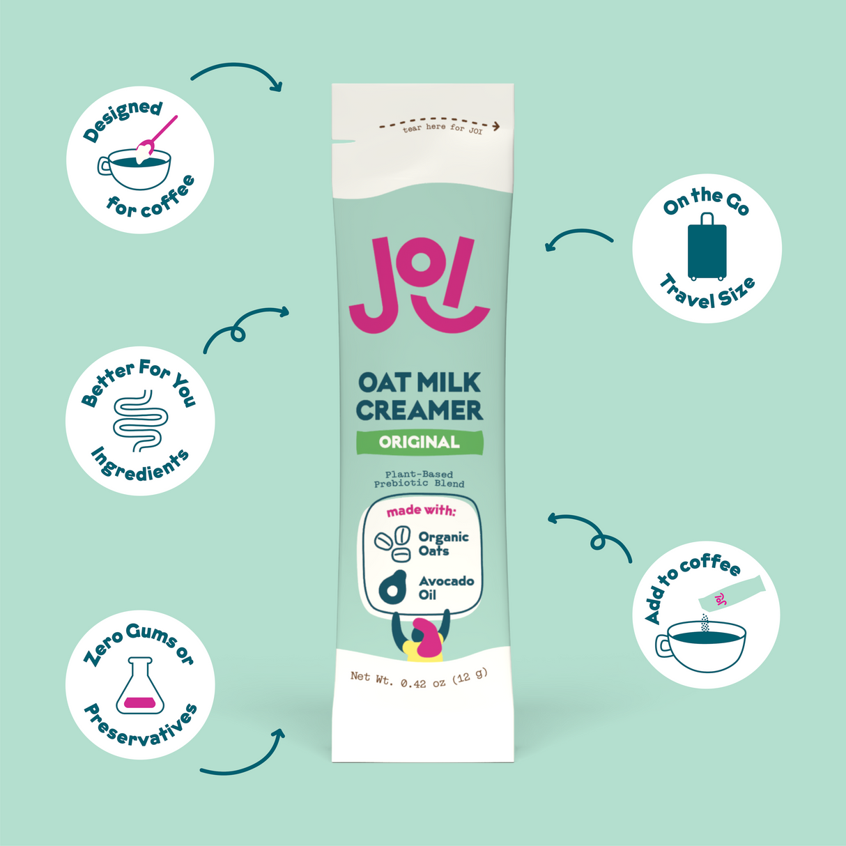 Oat Milk Creamer, Original 3-Pack From JOI
