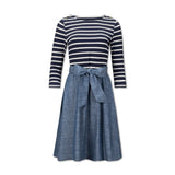 French Jersey Skater Dress from Hope & Henry