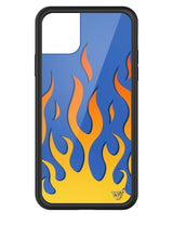 Flames | Blue iPhone Case from Wildflower Cases