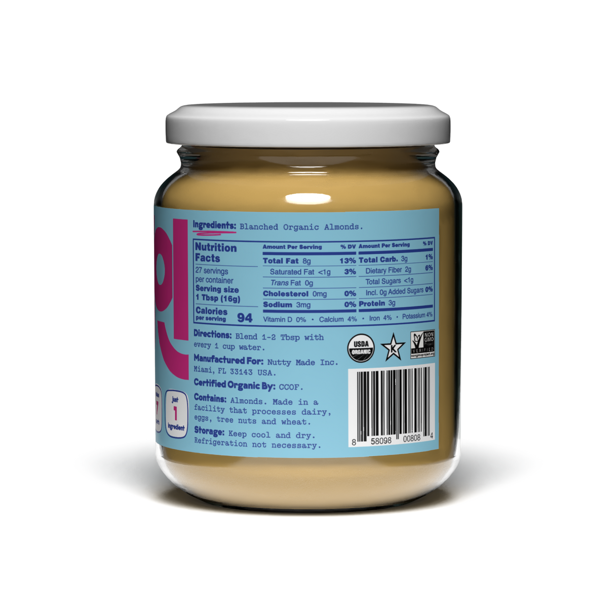 Organic Almond Milk Base 2-Pack From JOI