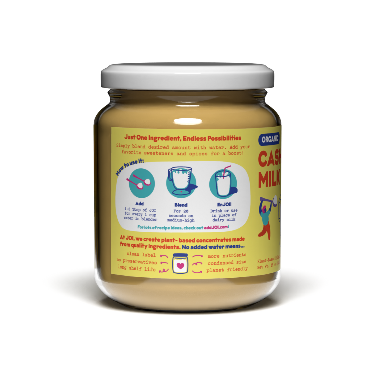 Organic Almond & Organic Cashew 2-Pack From JOI