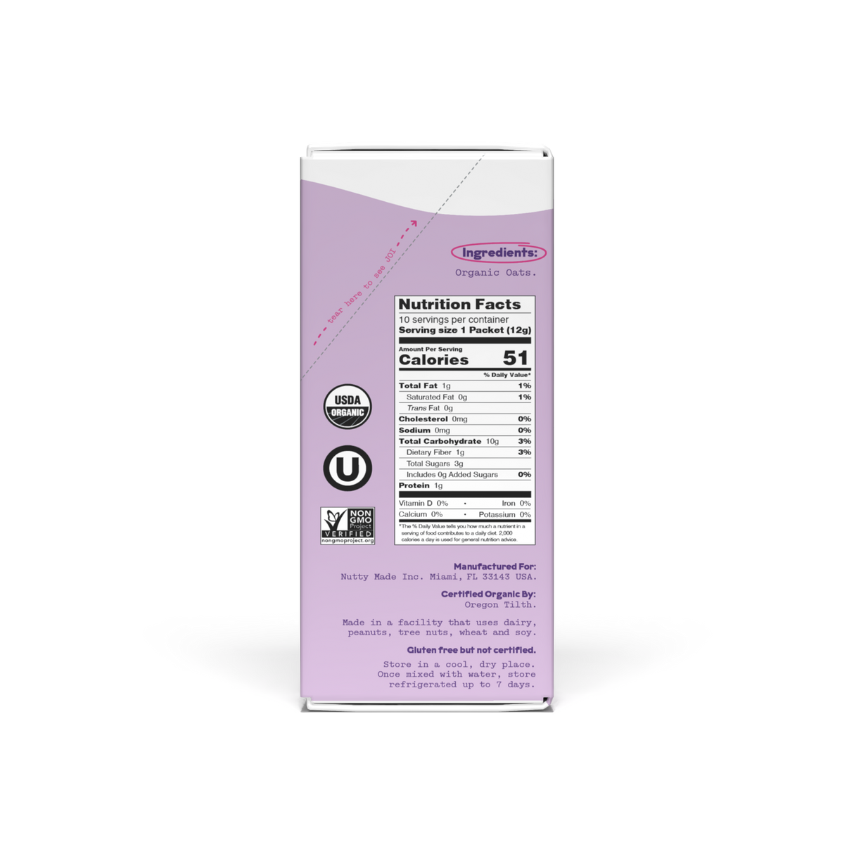 Organic Oat Milk 3-Pack From JOI