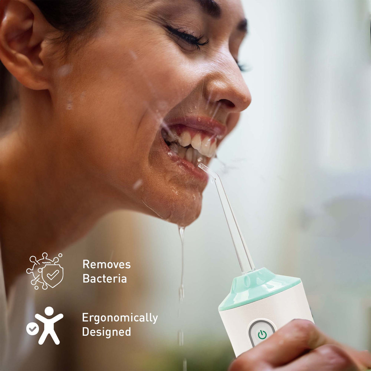Complete Dental Care Power Pack - Electric Toothbrush, Water Flosser & Whitening Powder from Pursonic