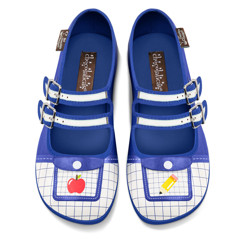 Chocolaticas® Old School Women's Mary Jane Flat from Hot Chocolate Design