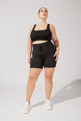 Cargo Booty Short - Black from POPFLEX