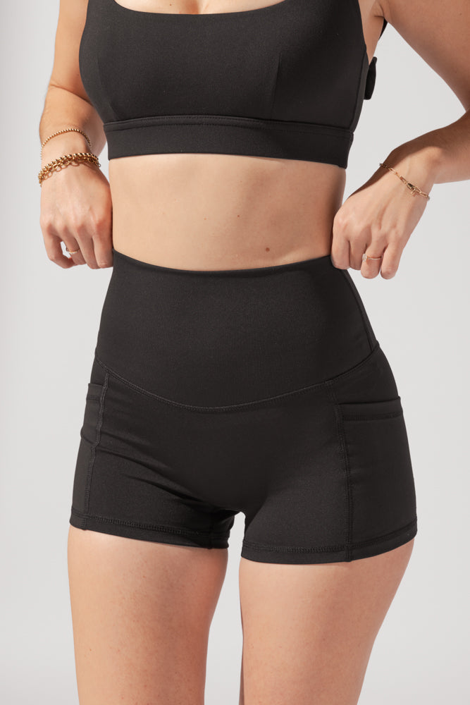 Supersculpt™ Booty Short - Black from POPFLEX