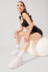 Romance Ruffle Bra - Black from POPFLEX