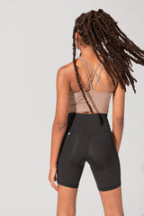 Crisscross Hourglass® Biker Short - Black from POPFLEX