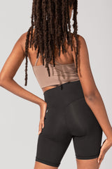 Crisscross Hourglass® Biker Short - Black from POPFLEX