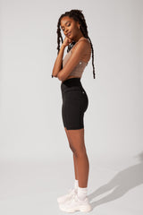Crisscross Hourglass® Biker Short - Black from POPFLEX