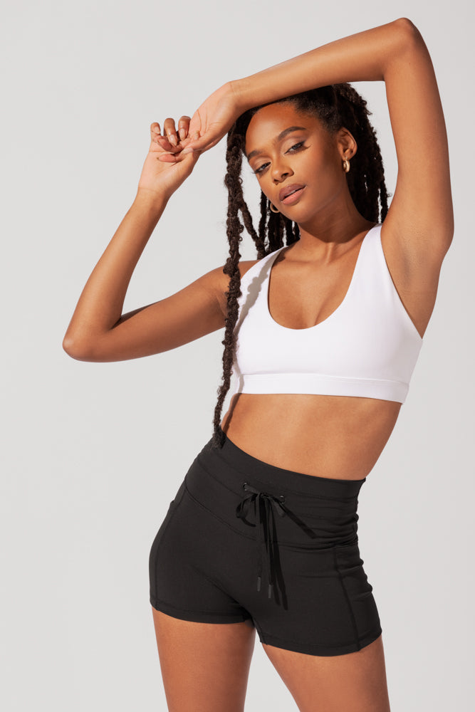 Cargo Booty Short - Black from POPFLEX