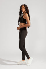 Crisscross Hourglass® Leggings with Pockets - Black from POPFLEX
