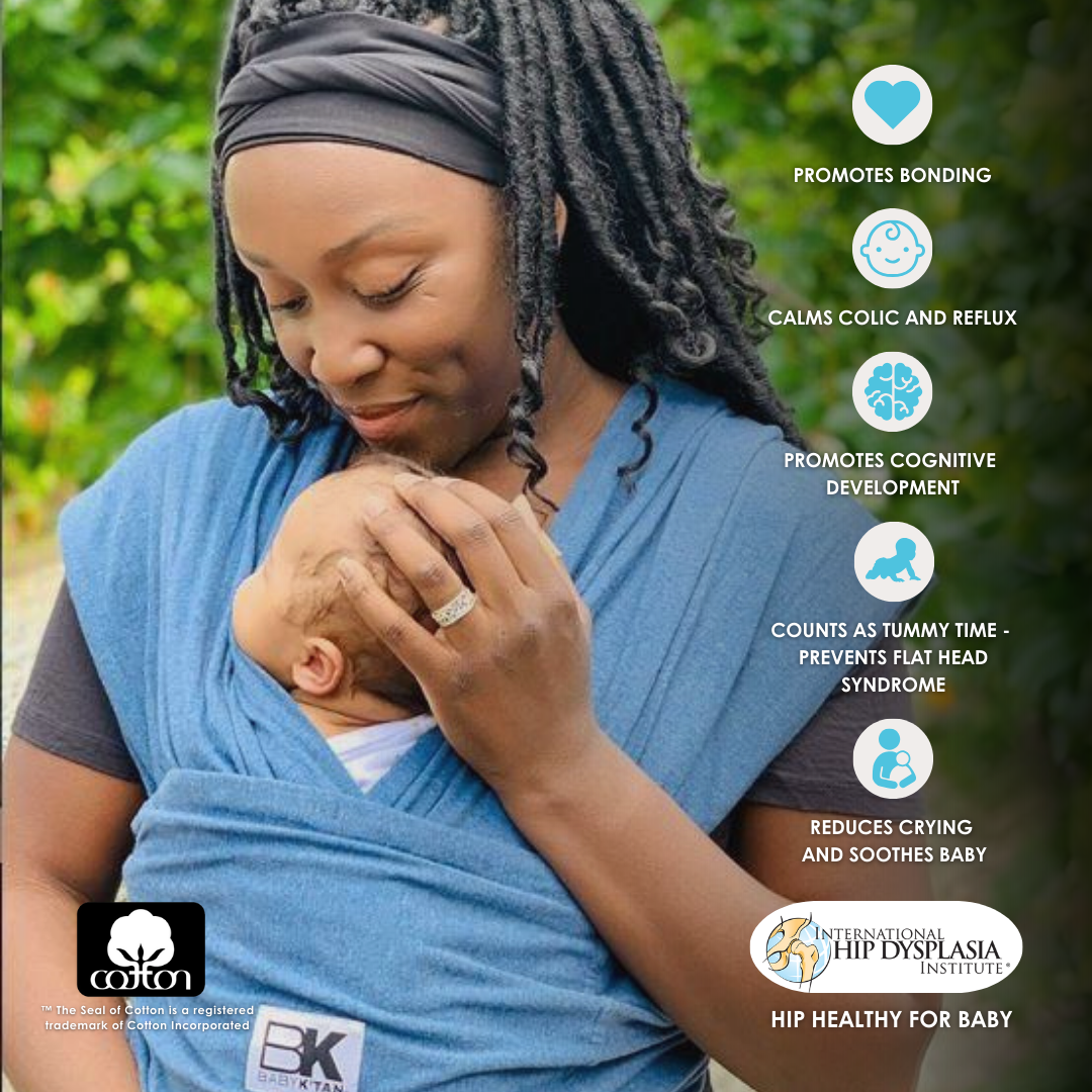 Baby K'tan Original Baby Carrier | Denim from Baby K'tan