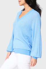 Courtside Open Weave Sweater From Gibsonlook