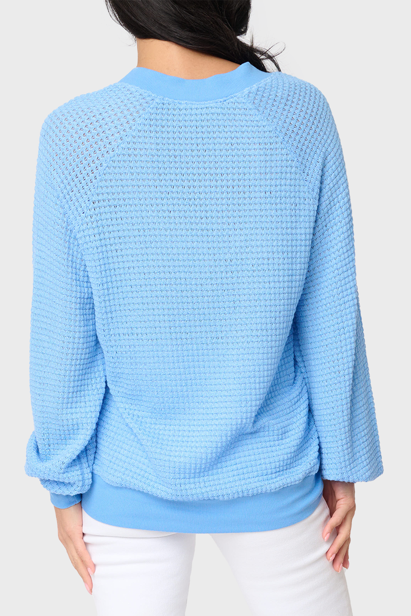 Courtside Open Weave Sweater From Gibsonlook