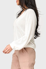 Courtside Open Weave Sweater From Gibsonlook