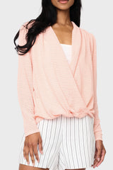 Surplice Open Weave Sweater From Gibsonlook