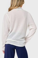 Surplice Open Weave Sweater From Gibsonlook