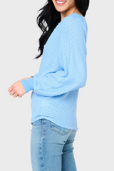 Wheels Up Open Weave Sweater From Gibsonlook