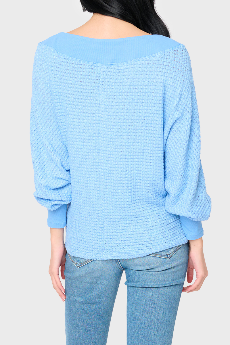 Wheels Up Open Weave Sweater From Gibsonlook