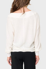 Wheels Up Open Weave Sweater From Gibsonlook
